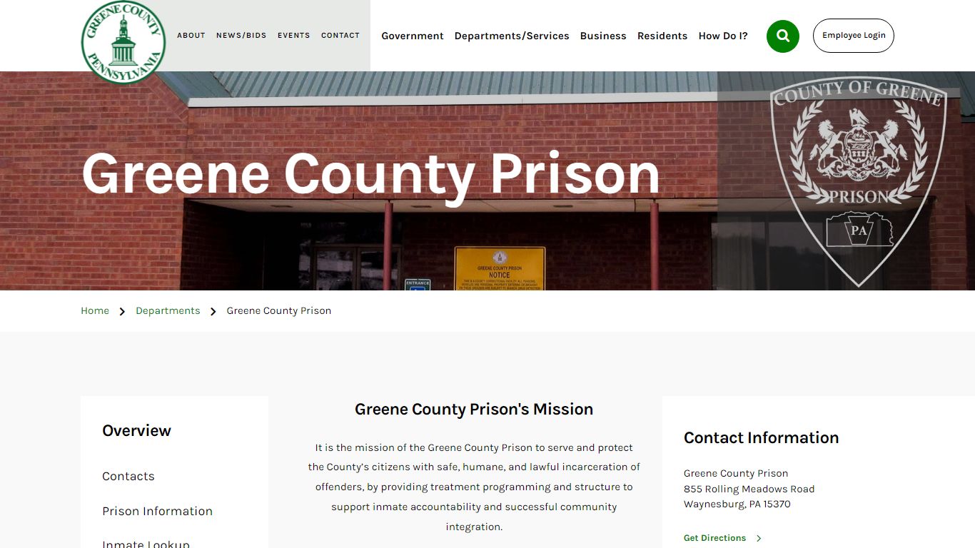 Prison | Greene County